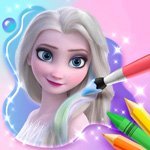 Coloring-Book-For-Elsa